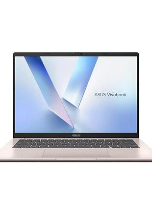 Ноутбук asus vivobook 14 m1407ka-ly142 14" wuxga ips, amd ai 5 330, 16gb, f512gb, uma, noos, золотистый