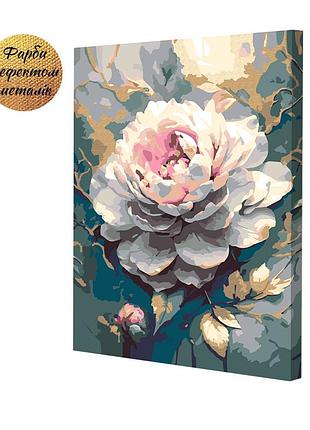 Картина за номерами riviera blanca пелюсткова гармонія 40x50 см (rb-1229)