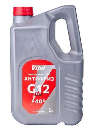 Антифриз vitol g12 red 5 л