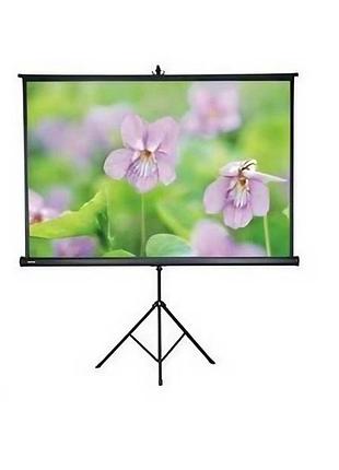 Проекционный экран 100" atria trm-ntsc-100d на треноге 203х153см