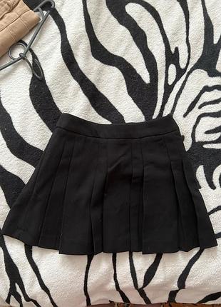 Чорна юбка zara. 140 cm