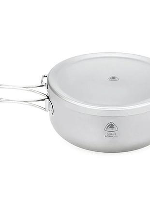 Казанок robens ori titanium pot with plate lid