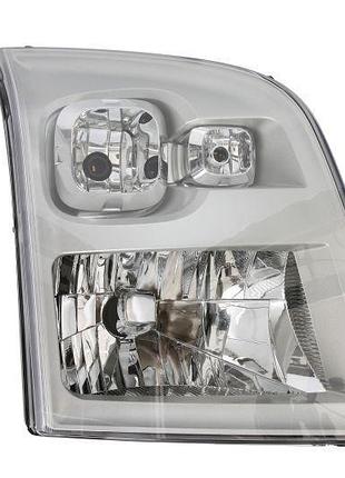 Передня альтернативна тюнінг оптика фара depo на ford transit права 06-14 форд транзіт