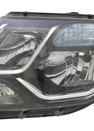 Передня альтернативна тюнінг оптика фара depo на dacia duster ліва 13-18 дачія дастер