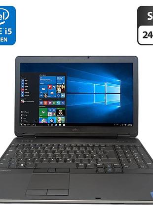 Ноутбук dell latitude e6540 / 15.6" (1920x1080) tn / intel core i5-4200m (2 (4) ядра по 2.5 - 3.1 ghz) / 8 gb ddr3 / 240 gb ssd /