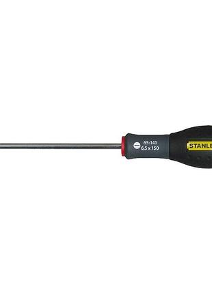 Отвертка stanley fatmax шлиц sl 6.5х150мм расширяющееся жало