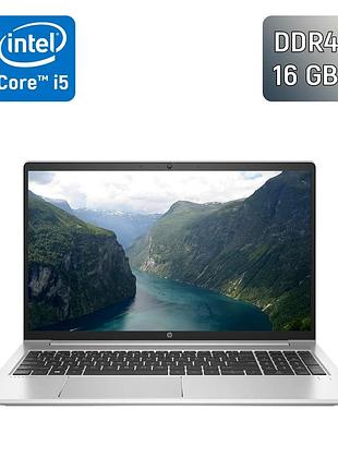 Ультрабук hp probook 450 g8 / 15.6" (1920x1080) ips / intel core i5-1135g7 (4 (8) ядра по 2.4 - 4.2 ghz) / 16 gb ddr4 / 256 gb ssd