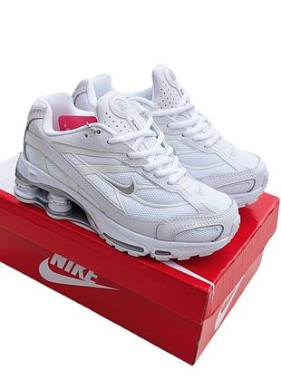 Кроссовки женские nike shox ride 2 sp белые демисезонные весна-лето-осень кожа текстиль размер 36-41 новые 1298