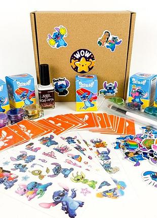Набір для біо-тату "wow box стіч" wow-box-stich-5 для 5 дітей