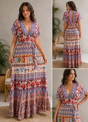 Розкішна довга сукня в підлогу bodyflirt boutique, німеччина, 52-54