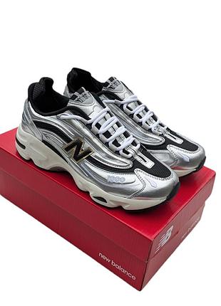 Кроссовки женские new balance 1000 серебро демисезонные весна-лето-осень кожа текстиль размер 37-41 новые 1292