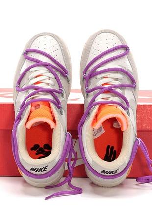 Nke sb dunk x off white