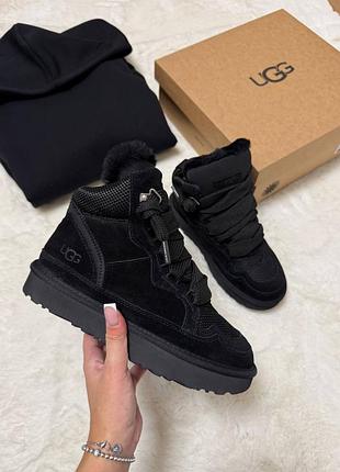 Ugg highmel sneaker high black