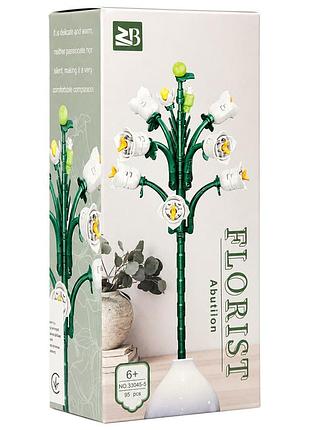 Детский конструктор abutilon 33045-5 серии "florist", 95 деталей | maxisvit