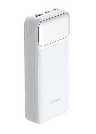 Портативное зарядное устройство d-link 20000mah 65w white (dpp-201)