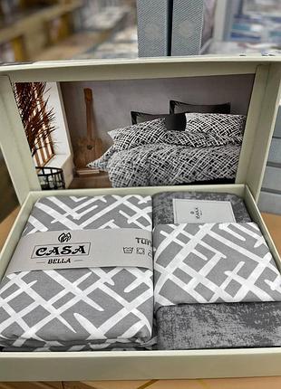Постельное белье  casa bella v30 бязь евро