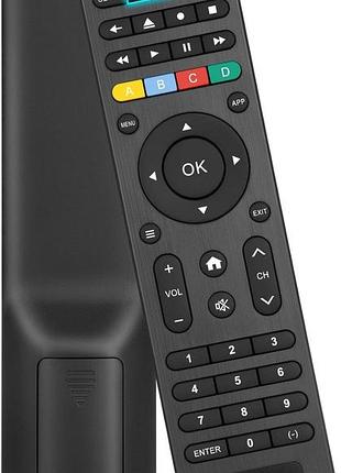 Універсальний пульт acoyer для телевізорів samsung, lg, vizio, tcl, hisense, sony, philips, onn, sharp, element, westinghouse,