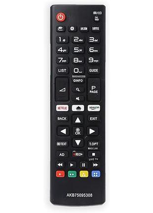 Пульт akb75095308 для телевізорів lg smart tv (серії 2016–2021)