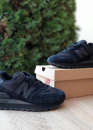 New balance legacy 574 черные