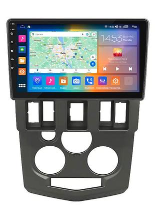 Штатна магнітола lesko для dacia logan i 2004-2012 екран 9" 4/64 gb carplay 4g wi-fi gps prime
