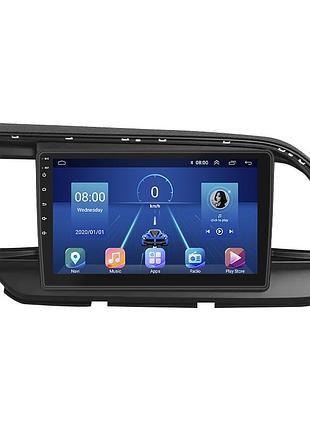 Штатная магнитола lesko для hyundai elantra vi (ad) рестайлинг ver 2 2018-2020 экран 9" 6/128gb 4g wi-fi gps top