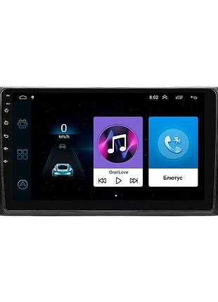 Штатная магнитола lesko для fiat sedici 2005-2014 экран 9" 1/16gb wi-fi gps base
