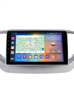 Штатная магнитола lesko для hyundai accent v 2017-н.в. экран 9" 4/64gb carplay 4g wi-fi gps prime