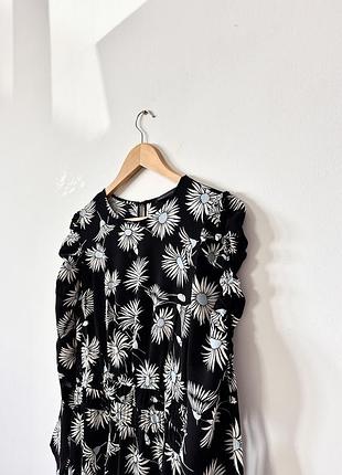 Медное платье с красивыми рукавами marks &amp; spencer🌿