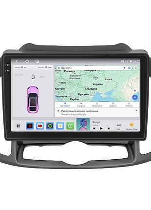 Штатная магнитола lesko для chevrolet captiva i рестайлинг 2 2013-2016 экран 10" 4/64 qled carplay 4g wi-fi gps 360 prime