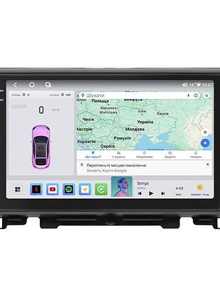 Штатная магнитола lesko для kia optima iv рестайлинг 2018-2020 экран 10" 4/64 qled carplay 4g wi-fi gps 360 prime