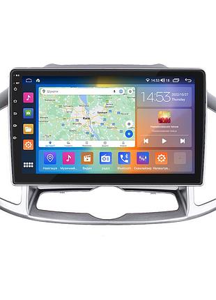Штатная магнитола lesko для chevrolet captiva i рестайлинг 2011-2013 экран 10" 2/32gb carplay 4g wi-fi gps prime