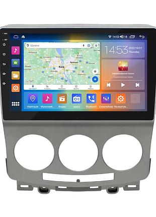 Штатная магнитола lesko для mazda premacy ii (cr) рестайлинг 2007-2010 экран 9" 4/64gb carplay 4g wi-fi gps prime