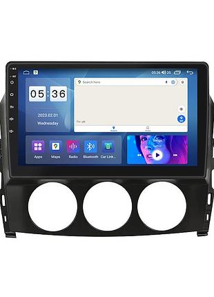 Штатная магнитола lesko для mazda mx-5 iii (nc) рестайлинг 2008-2015 экран 9" 4/64gb carplay 4g wi-fi gps prime