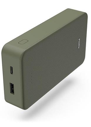 Портативное зарядное устройство hama 20000mah 15w green (00201716)