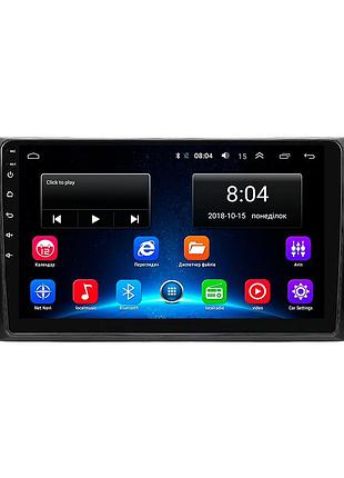 Штатная магнитола lesko для fiat sedici 2005-2014 экран 9" 2/32gb wi-fi gps base