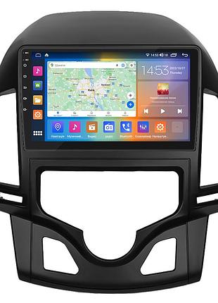 Штатная магнитола lesko для hyundai i30 i рестайлинг 2010-2012 экран 9" 4/64gb carplay 4g wi-fi gps prime