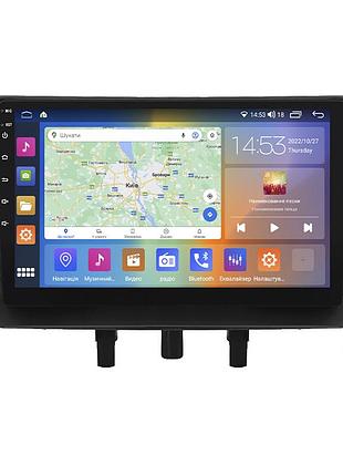 Штатна магнітола lesko для renault fluence i 2009-2013 екран 9" 2/32 gb carplay 4g wi-fi gps prime