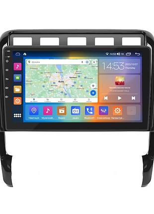 Штатная магнитола lesko для porsche cayenne i (955) 2002-2007 экран 9" 4/64gb carplay 4g wi-fi gps prime
