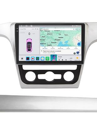 Штатная магнитола lesko для volkswagen passat i / nms 2011-2018 экран 10" 4/64 qled carplay 4g wi-fi gps 360 prime