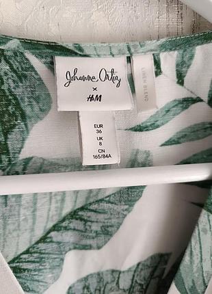 Лляне  плаття h&m 4
