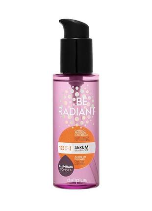 Сироватка be radiant 10 в 1 для тьмяного волосся з олією камелії deliplus