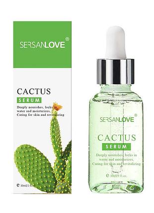 Сироватка для обличчя sersanlove cactus essence 30 мл з екстрактом кактуса
