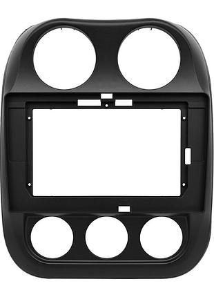 Переходная рамка jeep compass 2011-2016 / patriot 2007-2016 (je 018t) 10.1" black