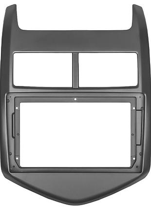 Переходная рамка chevrolet aveo 2011-2018 sonic 2011-2018 holden barina 2011-2018 (3727) 9" gray