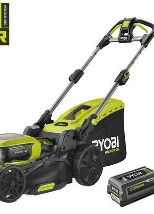 Газонокосарка акумуляторна ryobi max power ry36lmx46a-150 36в акб 1х5а·год 46см 55л 25-75мм 22.5кг