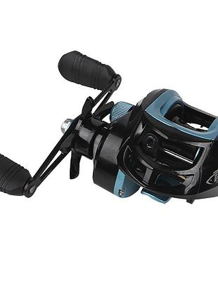 Катушка мультипликаторная juqiwang dx 200 black-blue right