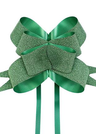Бант затяжка 33 мм green