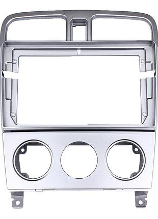Переходная рамка subaru forester 2002-2008 (5290) 9" silver