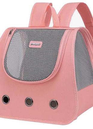 Рюкзак-переноска для кошек moorpet 257711 peach