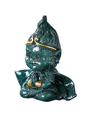 Фигурка для чайной церемонии zby-2407303 король обезьян меняющая цвет от горячей воды green